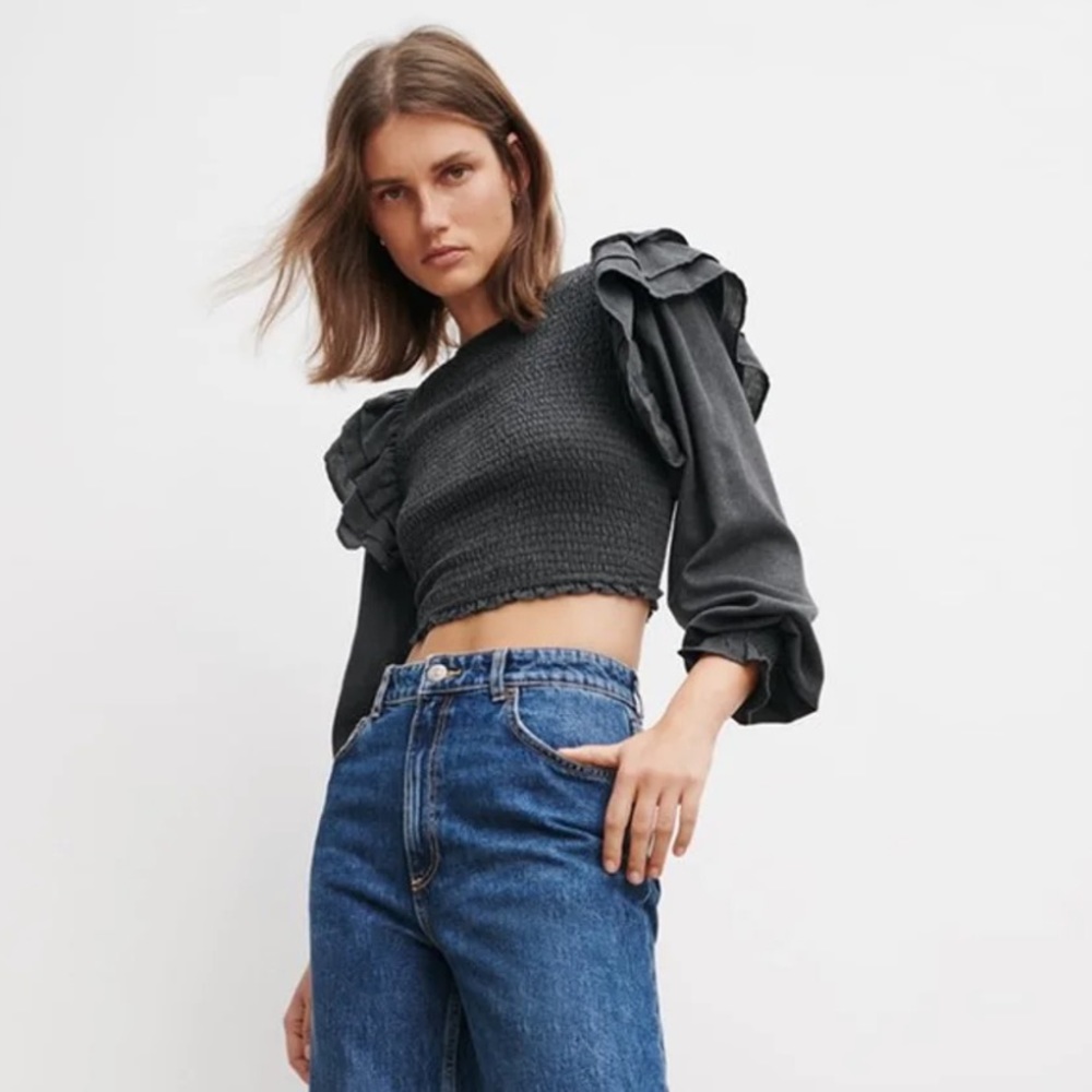 Zara Ruffle Top